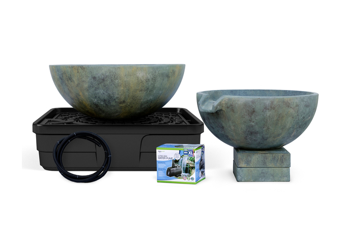 Spillway Bowl and Basin Landscape Fountain Kit